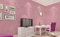 tifee selbstklebend Tapete, wasserdicht, moderner minimalistischer mit 3d Motiv non-woven Tapete Mural Wallcoverings für Wohnzimmer Schlafzimmer TV-Hintergrund, Pink Rose, 3*0.6m