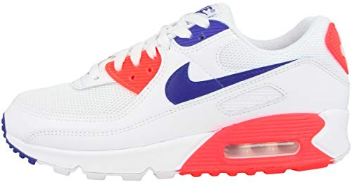 Nike CT1039-100 Damen Laufschuh, White/Racer Blue-Flash Crimson, 38 EU