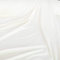 TOLKO Baumwolljersey Jersey Stoff Meterware | Damen Shirt Kleid Rock Hochzeit Jersey Bettwäsche Kinder | Weich elastisch | 160cm breit uni Baumwollstoff Stoffe zum Nähen (Creme Weiß)