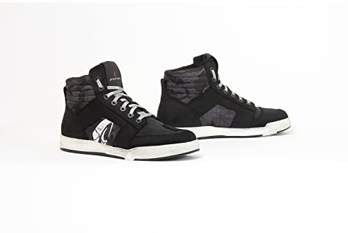 FORMA Asciugatura a Terra, Basket Moto Unisex-Adulto, Camo Nero, Easy Casual Fit