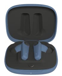 KREAFUNK aSENSE Bluetooth 5.2 In-Ear Kopfhörer, aktive Rauschunterdrückung, blau