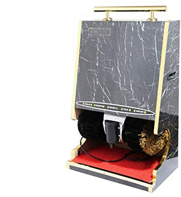 Cireuse à chaussures électrique, type de sol Grande machine à cirer les chaussures à induction automatique Télécharger la banque de l'hôtel Grande machine à cirer les chaussures à induction automatiq