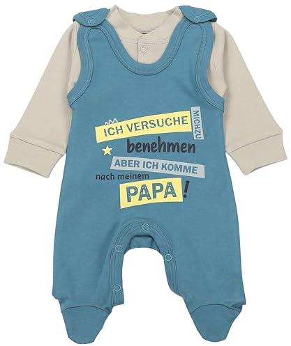 TupTam Strampler- Set | Zweiteiliges Baby Strampler Set aus reiner Baumwolle mit bequemer Passform und Qualität nach OEKO-TEX Standard 100