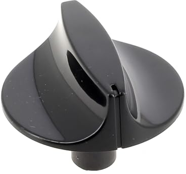 Bouton noir 12h pour Micro-ondes De dietrich