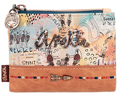 Anekke Damen Billetero Blando 36629-910 Multicolor 12x9x3 Mujer Weiche Geldbörse, bunt