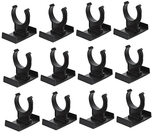 Angoily 12st Schrankfußschnalle Möbel-kick-clips Zehenclips Kickboard-clips Für Schränke Nivellierfüße Für Schränke Trete Leveler-kick-clips Sockelklemme Seitenclip Plastik Nivellierung