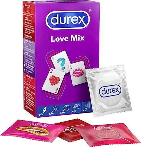 Durex Kondome Love Mix, 18er Packung
