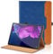 Funda para Lenovo Tab P11 Plus 2021 (TB-J616F/607F) y P11 2020 (TB-J606) 11 Pulgadas PU Leather Ángulos Ajustables Tablet Case con Supporto Funzione y Bolsillo - Azul