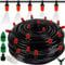 Vernebler-System für Terrasse, Garten, 10 m, Set mit Wasser- oder Diffusor, für den persönlichen Gebrauch durch Vernebler oder Bewässerung zum Tropfen oder durch Diffusoren, Sprinklerrohr, Pflanzen,