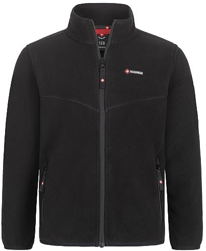 Höhenhorn 36R13+ZWL4 Leggon Kinder Fleece Jacke Schwarz Gr. 176