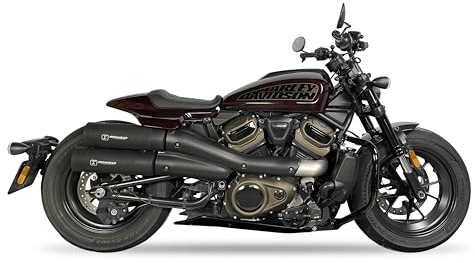 Endschalldämpfer (Paar) anpassbar für Harley Davidson Sportster S 1250 21-23