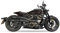 Endschalldämpfer (Paar) anpassbar für Harley Davidson Sportster S 1250 21-23