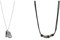 Fossil Halskette Für Männer Kleid, Silber Edelstahl Halskette, JF00494998 & Herren Kette Leder