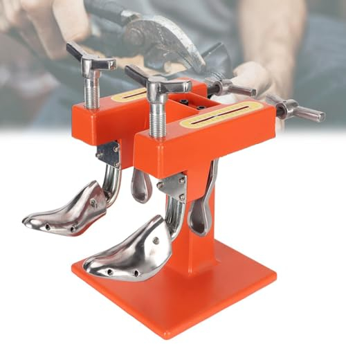 Professional Shoe Stretcher, Two Heads Shoe Stretcher Machine, Shoemaker Tool with Scale, Adjustable Width Length, for Shoe Expansion