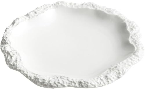 YCCHAH Piastre Di Antipasto Piatti, Piatti, Piatti piani in ceramica for uso domestico, Piatti for snack, Posate for hotel e piatti di servizio Piatti Economici(L)