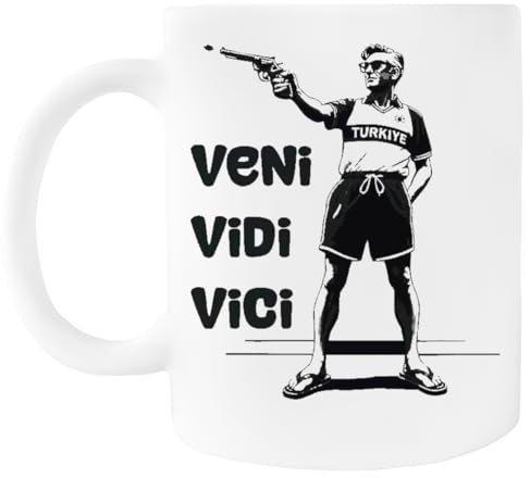 Ameretee 2024 Paris Veni Vidi Vici Tasse À Boisson Avec Poignée En Céramique
