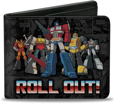 Buckle-Down Hasbro Wallet, Bifold, Transformers
