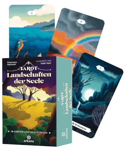 Tarot Landschaften der Seele: 78 Karten und Begleitbuch