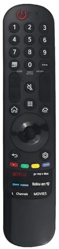 MR21GA MR21GC Telecomando di ricambio a infrarossi per LG Smart TV 65NANO866PA 65NANO916PA 65NANO966PA 65QNED916PA 65QNED996PB 65UP77006LB 65UP78006LB 65UP80006LR 65UP80006LR 81006 LA 65UP81006LR