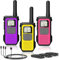 AWANFI 3 Piezas Walkie Talkies Recargable, Walkie Talkie para Adultos Niños, 16 Canales Walkie-Talkies con 1200mAh Batería VOX, Walky Walky para Regalos Aventuras Camping