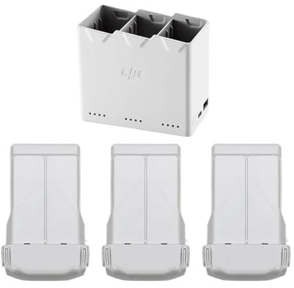 FGJDERYH Long Range Extended Drone Battery, Compatible For DJI Mini 4 Pro/Mini 3 Series Intelligent Flight Battery Plus 3850mAh, Fast Charging High Capacity (3 Battery Plus kit)