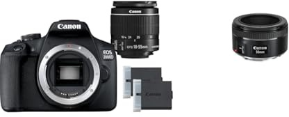 Canon 2000D + EF 50mm Macro Kit Bundle
