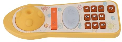 SUNGOOYUE Juguete Remoto para TV para Bebés, Controlador Educativo con Música, Luces para Niños Pequeños de 6 a 36 Meses, Juguete Compacto Apto para Viajes