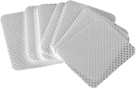 HAMPPLIES 540 Blatt Nagel Make up Entferner Baumwollpads Sanfte Reinigungspads für Nagelöl Wimpernkleber und Haut Fusselfreie Baumwolle für Nagelpflege und Make up Entfernen Weiß