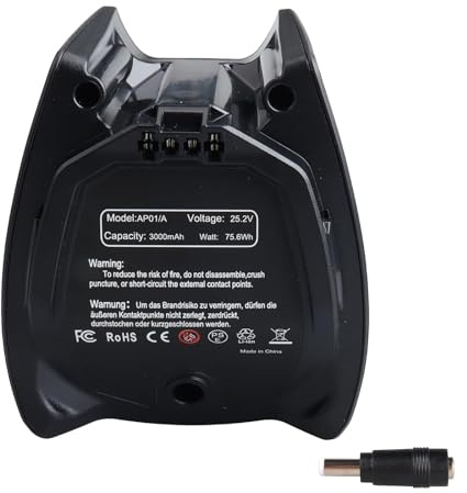 MXJFYY 25,2 V 3000 mAh Ersatz-Li-Ionen-Akku, kompatibel mit Miele Triflex+ HX1/HX2 HX-LA, 1010042, 11384710, AP01, AP02, HS19 Serie Akku-Stielstaubsauger