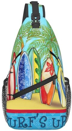 Fgwaauh Umhängetasche für Surfbrett, groß, für Reisen, Wandern, für Damen und Herren, Einheitsgröße