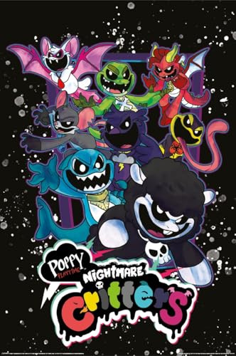 empireposter Poppy Playtime - Nightmare Critters - Poster 61x91,5 cm