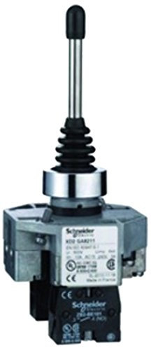 Schneider Electric XD2 Joysticksteuerung, Single Axis-Achsen, 1-poliger Schließer, 240V / 3 A, IP 66