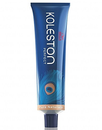 Wella Professionals Koleston - Tinte para cabello (60 ml), 4/00 castaño medio natural