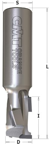 CMT Orange Tools 140.121.61 Helical – Erdbeere Z1 + 1 4-dp (PCD) D 12 x 36 x 80 S 12 DX