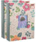 Arpan Fotoalbum mit Blumen-Design, 12,7 x 17,8 cm, mit Einsteckhüllen, für 200 Fotos, 2 Stück