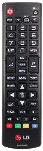 Telecomando per LG 42LF5610 42 LED Full HD TV - Con due batterie AAA 121AV incluse