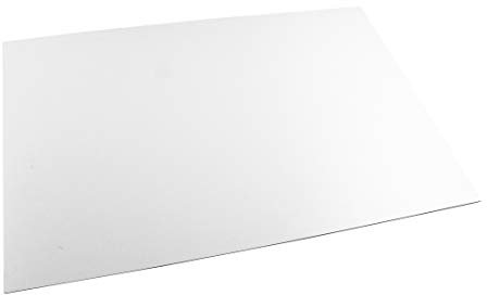 CraftTex, Bubbalux Craft Board, Arctic White, 1 Sheet, Large Size (FBBU2030WH)