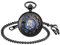 MICGIGI-Unisex Taschenuhr mit Kette Analog Handaufzug Ziffern Retro Hohlen Mechanische Taschenuhren