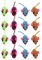 VILLCASE 12 Piezas Juguetes para Gatos Ratas Ratones Juguete De Burlas para Gato Juguete De Cuerda Elástica Juguetes para Gatos Gato De Peluche De Juguete Teaser