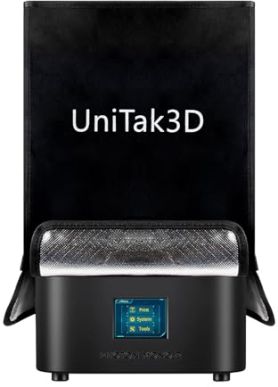 UniTak3D Photon Mono 2 Enclosure,3D-Druckergehäuse Schutzhülle für Photon Mono 2/Photon S/Photon Mono SE/Anycubi-c Wash and Cure 2.0/Elego Mars 2 Pro/Crealit-y LD-002H LCD Harzdrucker-25.5x24.5x39cm