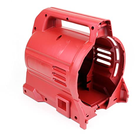 Wiltec Ersatzteil für Hauswasserwerk – Pumpengehäuse rot mit Tragegriff – Abdeckung für Pumpen Hauswasserautomat mit Druckschalter und Membrankessel – Gartenpumpe Wasserpumpe