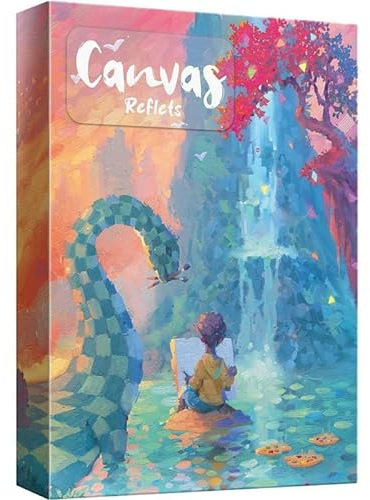 Asmodee Canvas Gesellschaftsspiel, für 1 bis 5 Spieler, ab 14 Jahren