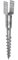 Peter-diy Galvanised Fence Post Spike Holder Support Base with Square Bracket 71mm x 865mm