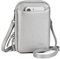 befen Handy Umhängetasche, Multifunktionale Handytasche mit Vielen Fächern und Kartenfächer Handytasche zum Umhängen Damen für Tägliches Arbeiten Einkaufen Reisen Phone 14 Pro, Silber