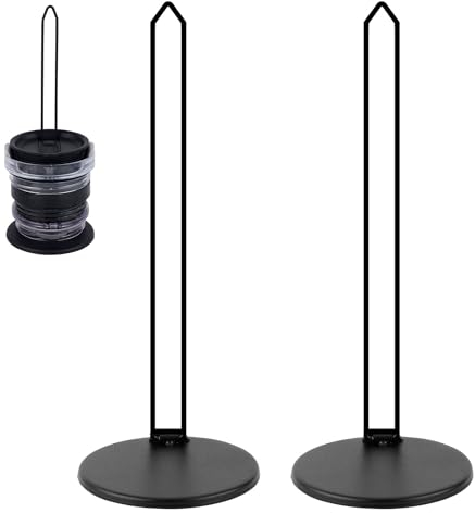 PEUTIER 2 Pièces Organisateurs de Couvercles de Gobelet, Empilables peu Encombrants Support Rangement Vertical Jusqu'à 14 Couvercles pour Cuisine Armoire et Comptoirs (Noir)
