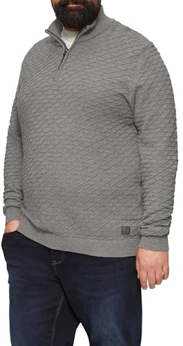 s.Oliver Strukturierter Pullover mit Half-Zip