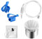 Hwtcjx Wine Lifter Brew Sifone Tubo in Silicone Alimentare, Sifone Filtro Soft Tube, Manuale Sifone Filtro Lunghezza 2.5 m, Sacchetto Filtro 40 x 46 cm Filtro per Vino per Birra e Vino Fatti in Casa