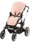 Norababybags - Colchoneta reversible para silla Bugaboo - comodidad y estilo en tus paseos - Soft Rosa 43x88x1 cm