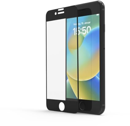 Hama Extreme Protect Displayschutzglas Apple iPhone SE (Gen.3, 2022), iPhone SE (Gen.2, 2020), iPhone 8, iPhone 7 1 St. Kratzfest