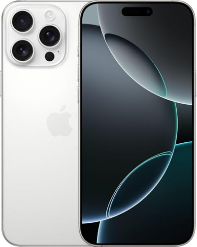 Apple iPhone 16 Pro Max, 1TB, Titan Weiß (Generalüberholt)